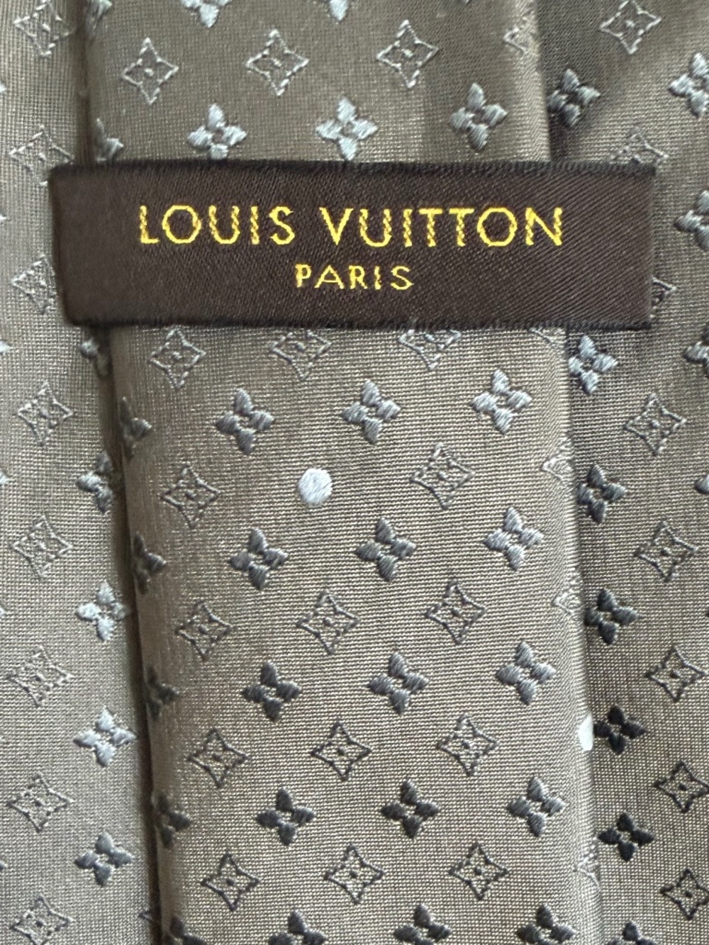 Louis Vuitton Monogram Silk Necktie